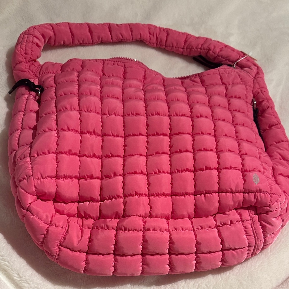 Pink Quilted Women's Bag